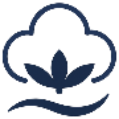 seablub organic cotton material icon with wave motif